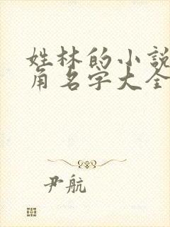 姓林的小说男主角名字大全