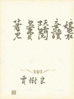 萧晏陆弃娘小说免费阅读最新章节封面