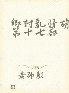 乡村乱情胡秀英第十七部封面