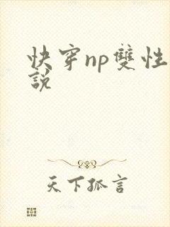 快穿np双性小说