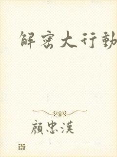 解密大行动