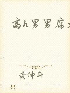 高h男男腐文封面