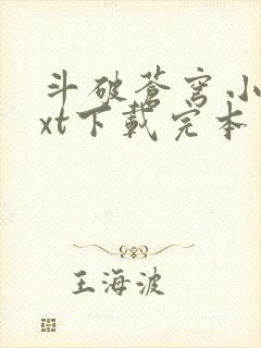 斗破苍穹小说txt下载完本