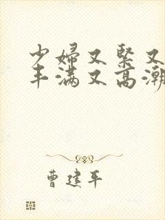 少妇又紧又爽又丰满又高潮视频封面