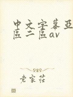 中文字幕亚洲一区二区av