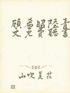 顾希昭陆青川全文免费听书封面