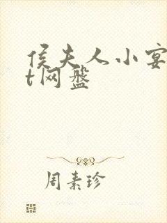 侯夫人小宴txt网盘封面