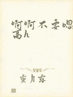 啊啊不要嗯嗯嗯高h