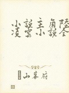 小说主角陆羽盛凌云小说全文免费阅读