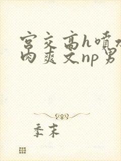 宫交高h喷水荡肉爽文np男男封面