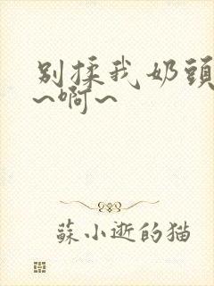 别揉我奶头~嗯~啊~