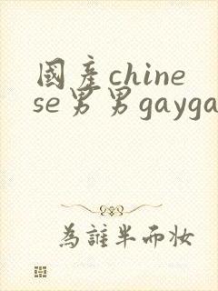 国产chinese男男gaygay网站, chinese