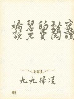 娇儿的秘密2小说免费阅读封面