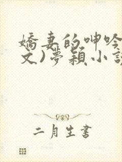 娇妻的呻吟(辣文)梦颖小说网