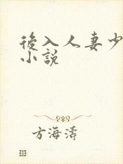 后入人妻少妇的小说