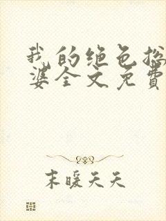 我的绝色总裁老婆全文免费