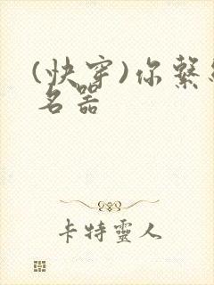 (快穿)你系统名器