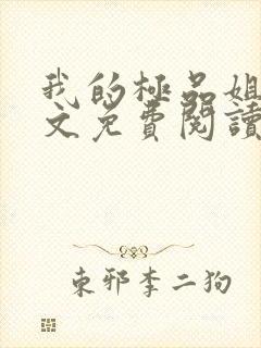 我的极品姐姐全文免费阅读