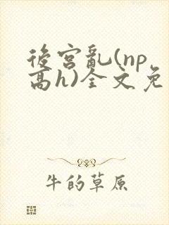 后宫乱(np 高h)全文免费阅读封面