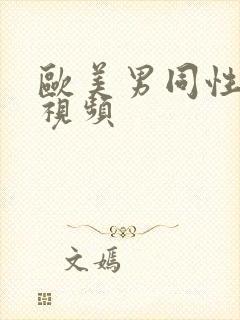 欧美男同性激情视频