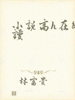 小说高h在线阅读