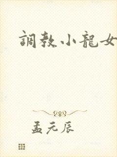 调教小龙女h文封面