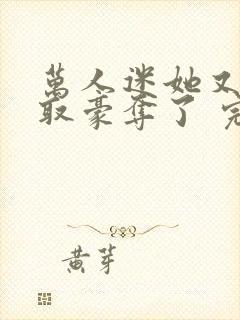 万人迷她又被强取豪夺了 完结版封面