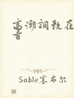 高潮调教在线观看封面