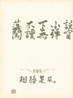 落不下小说在线阅读无弹窗封面