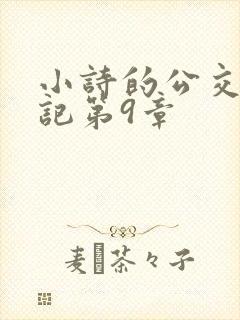 小诗的公交车日记第9章
