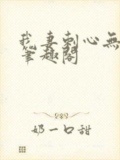 我妻刺心无弹窗笔趣阁