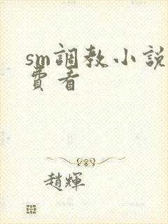 sm调教小说免费看