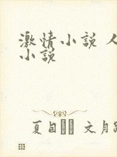 激情小说 人妻小说