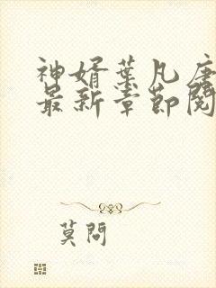 神婿叶凡唐若雪最新章节阅读