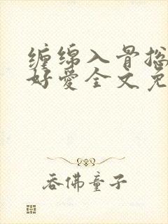 缠绵入骨总裁好好爱全文免费阅读