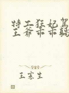 特工狂妃驾到,王爷乖乖躺好小说