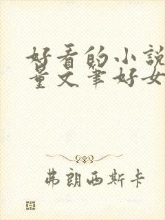 好看的小说高质量文笔好女生