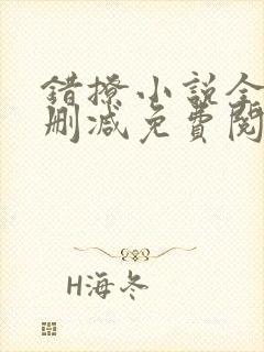 错撩小说全文无删减免费阅读封面