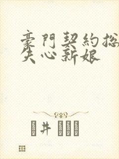 豪门契约总裁的失心新娘