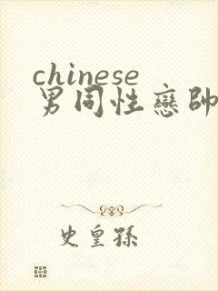 chinese男同性恋帅哥互操网站