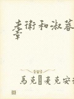 老卫和淑蓉67章封面