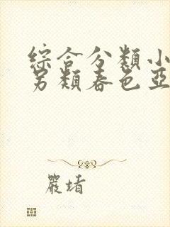 综合分类小说区另类春色亚洲小说欧美封面