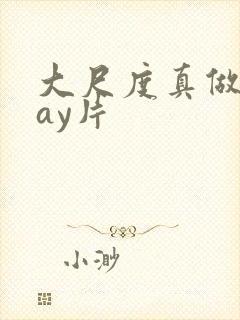 大尺度真做的gay片封面