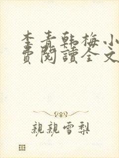 李青韩梅小说免费阅读全文最新章节