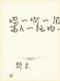 嗯～啊～用力～高h～纯肉小说