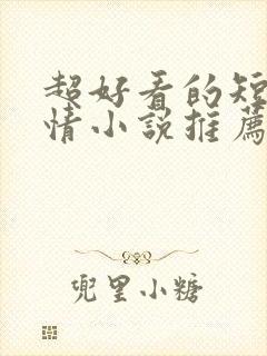 超好看的短篇言情小说推荐