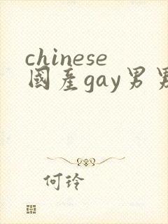 chinese国产gay男男网站
