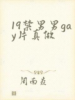 19禁男男gay片真做