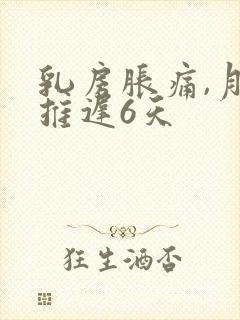 乳房胀痛,月经推迟6天