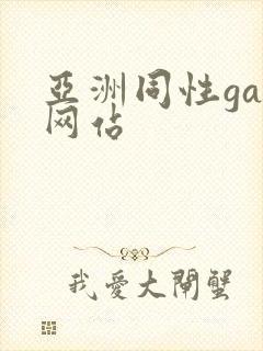 亚洲同性gay网站封面